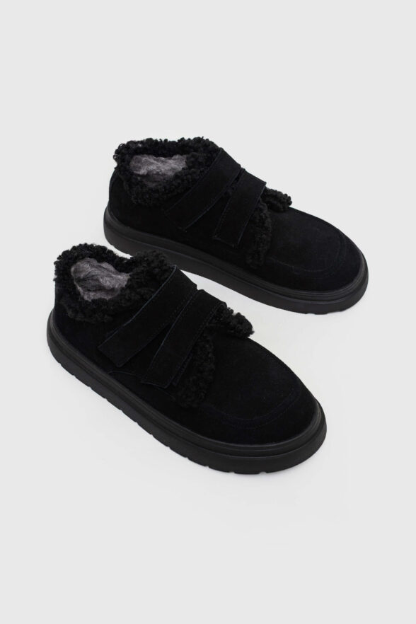 Утеплені кросівки на 2 липучки