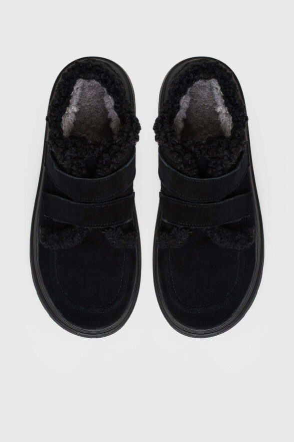 Утеплені кросівки на 2 липучки