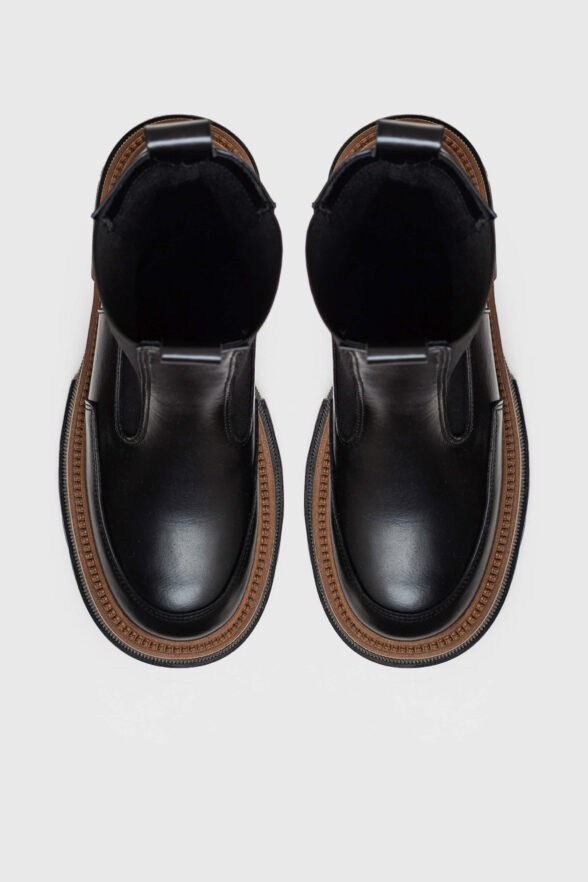 Ваші улюблені Челсі чорні з рижим рантом