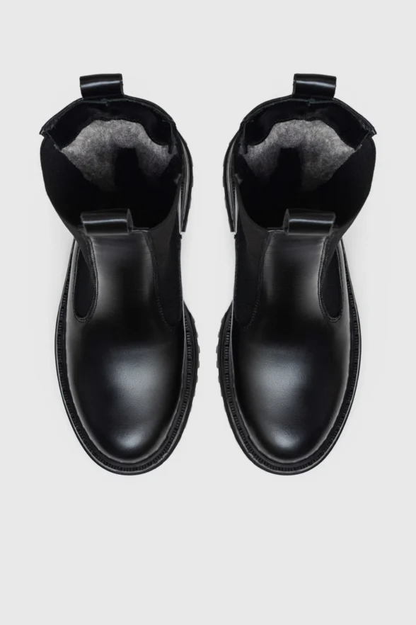 Чорні Челсі на масивну підошву