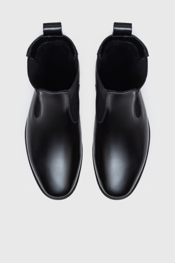 Низькі чорні Челсі на класичну підошву